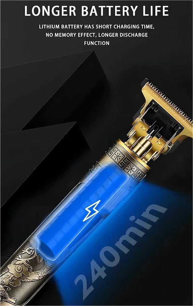 Profiline Vintage T9 USB Fast Charging Trimmer - Image 6