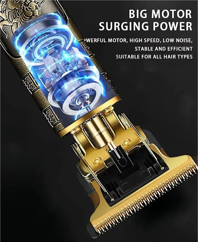 Profiline Vintage T9 USB Fast Charging Trimmer - Image 5