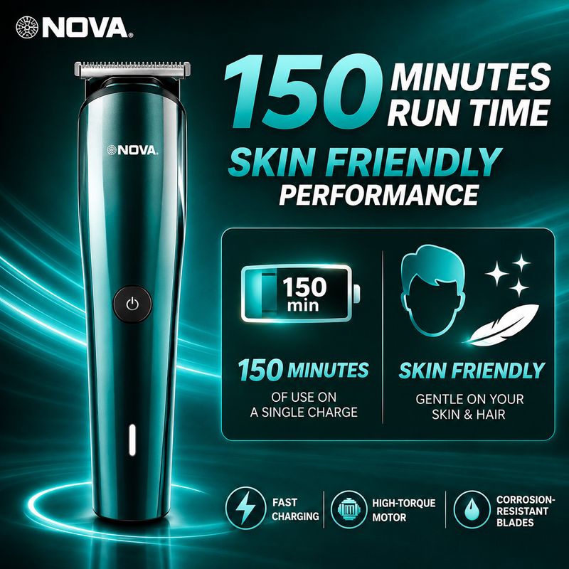NOVA NHT 1133 Trimmer 150 min Runtime - Image 4
