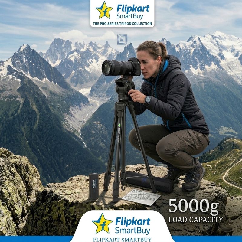 Flipkart SmartBuy 360 degree Adjustable Tripod Stand - Image 3
