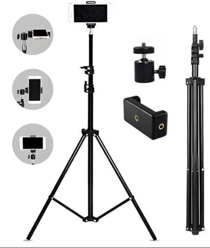 BONTECH 7 Feet Aluminium Tripod Stand - Image 2