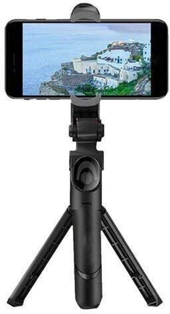 HIFY XT-02 Bluetooth Extendable Selfie Stick with Wireless Remote and 2 Level Fill Light for Making TikTok, Vlog Videos and Tripod Stand Selfie Stick for Creating TIK Tok, Vlogs, Youtubers Tripod, Monopod (silver black, Supports Up to 400 g)