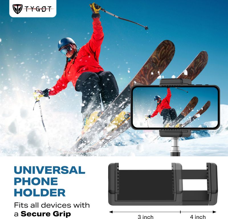 Tygot 7 Feet Aluminum Alloy Studio Tripod - Image 6