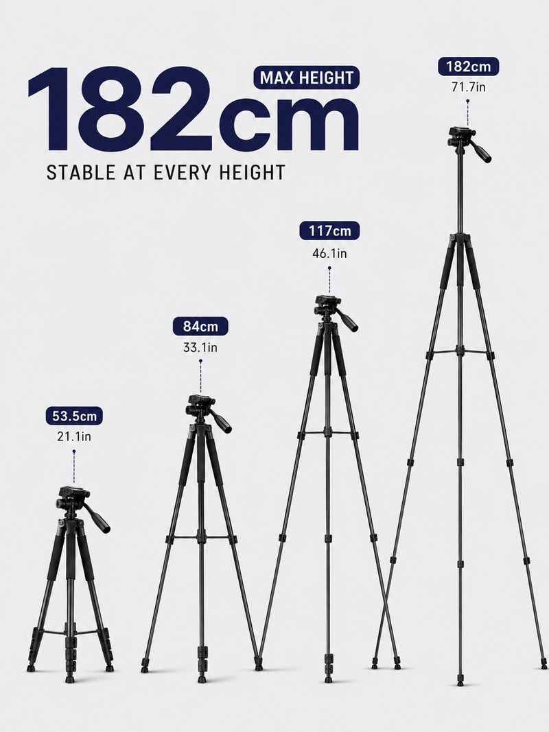 NAFA NX-07 Naxo 72 Inch Tripod - Image 3
