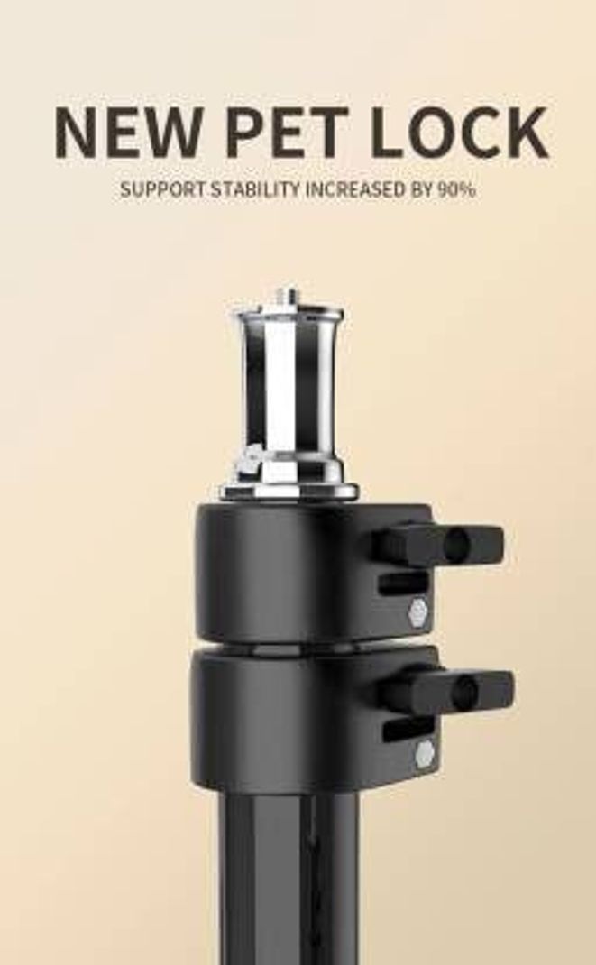 NEELTREDE 2.1m Flexible Metal Phone Tripod Stand - Image 6