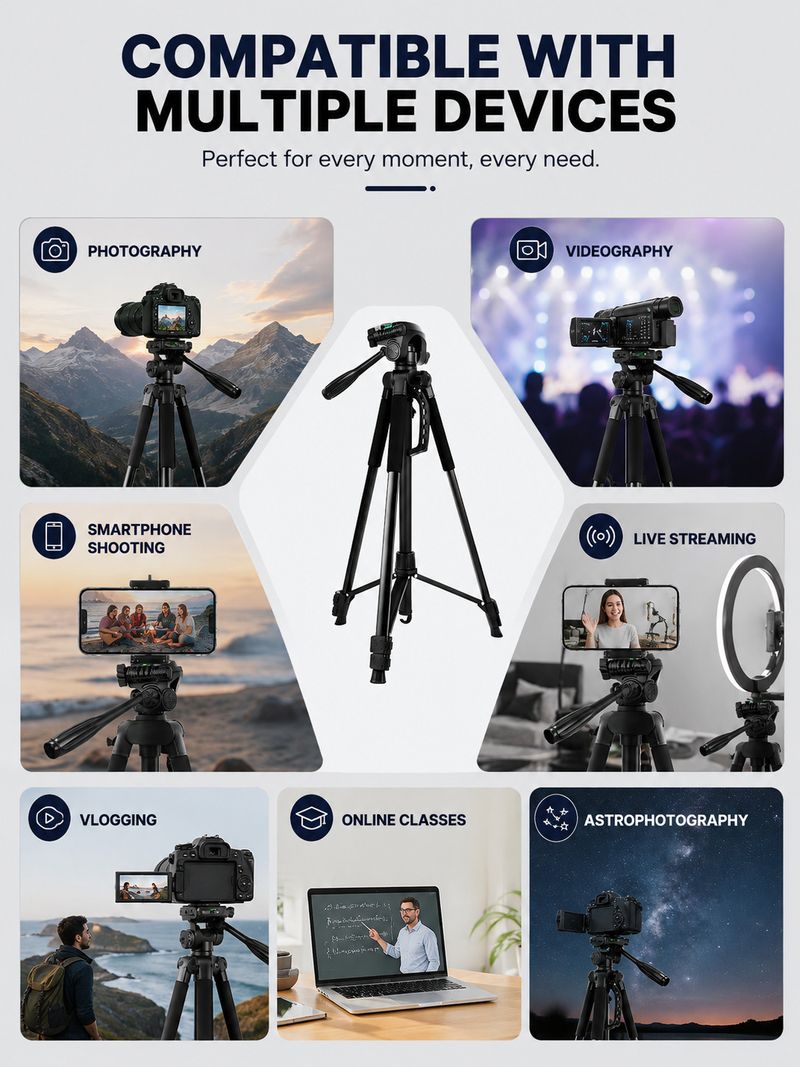 NAFA NX-07 Naxo 72 Inch Tripod - Image 6