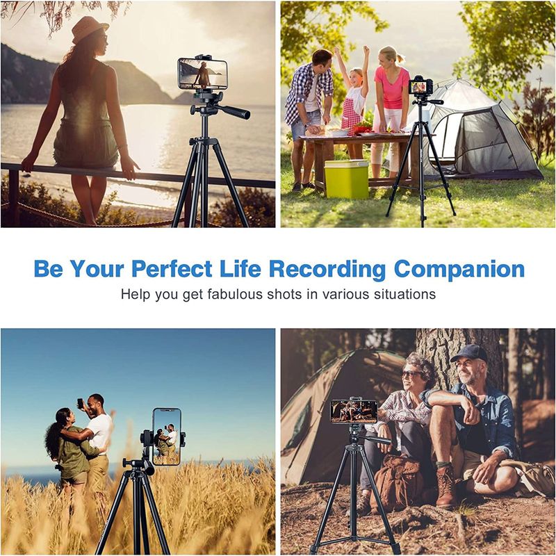 Wanzhow 3366 Tripod Stand for DSLR & Mobile - Image 6