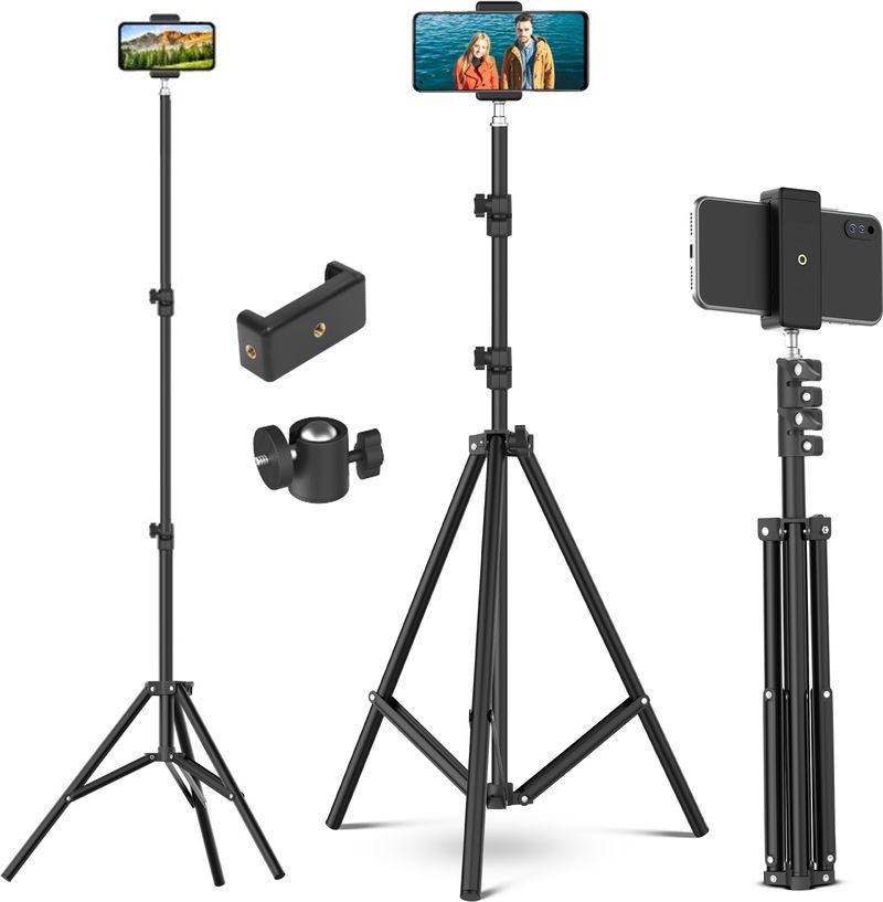 Tygot 7 Feet Aluminum Alloy Studio Tripod - Image 2