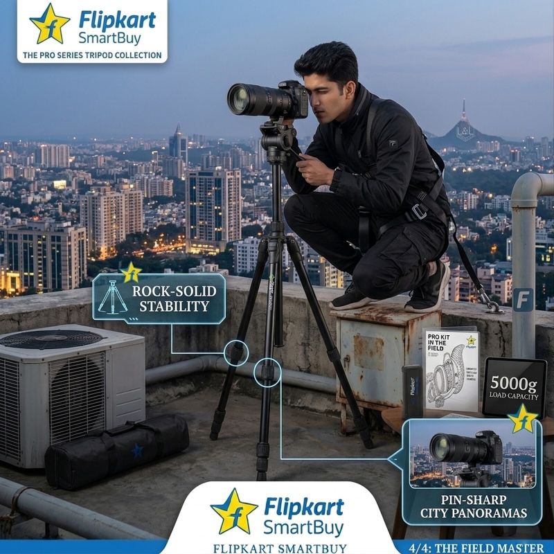 Flipkart SmartBuy 360 degree Adjustable Tripod Stand - Image 6