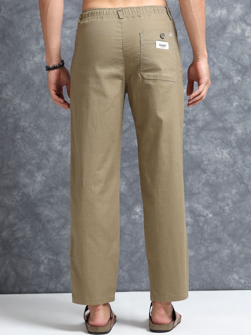 Bellaciao Clothings Co Bellaciao Men Relaxed Light Green Linen Blend - Image 3