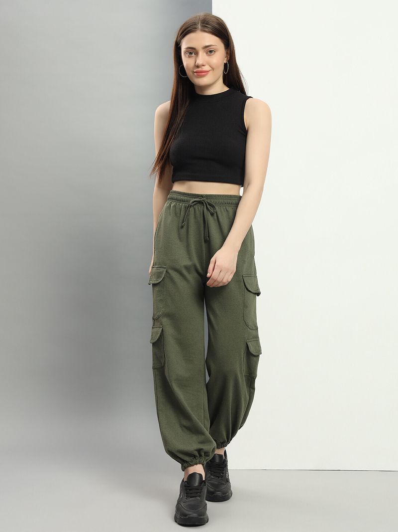 Q-Rious Women Multicolor Cotton Trousers - Image 5