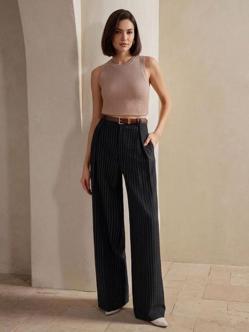KOTTY Women Black Viscose Rayon Trousers - Image 3