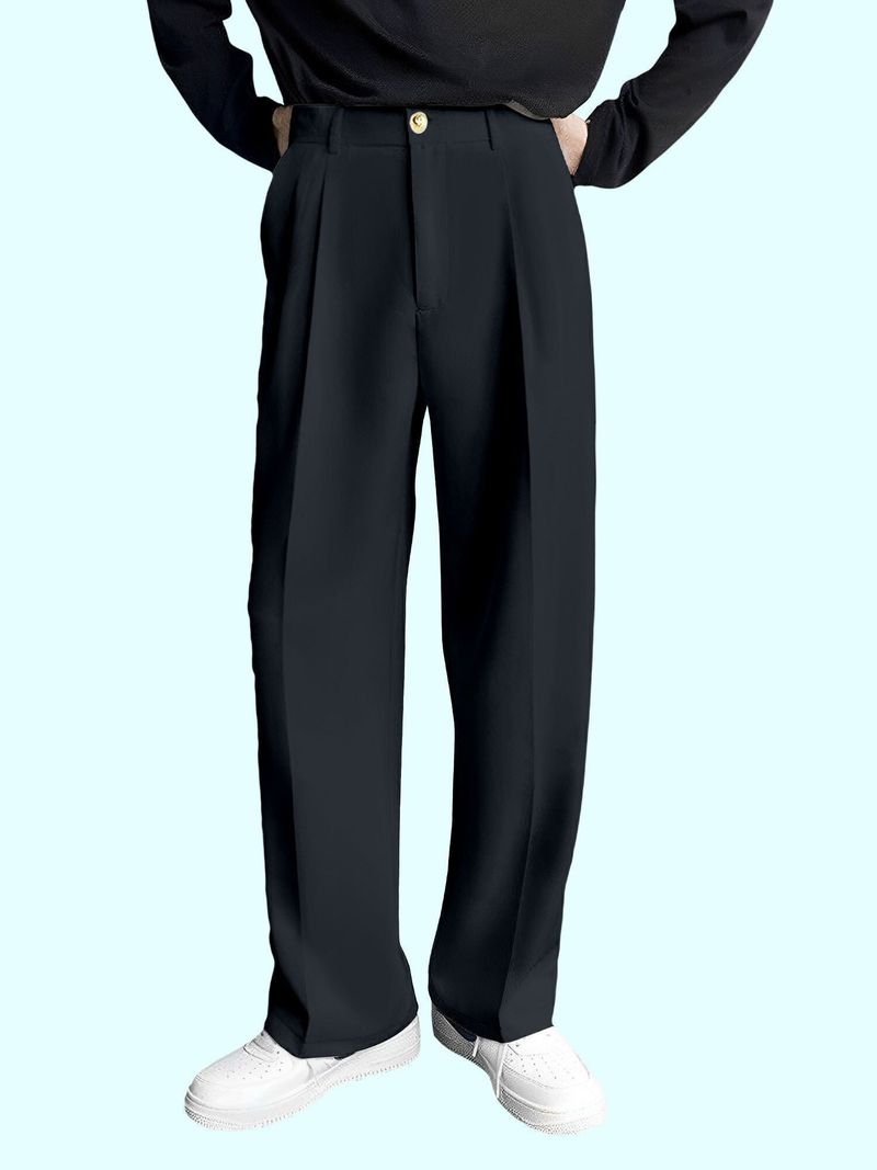 FTX Men Relaxed Grey Lycra Blend Trousers - Image 2