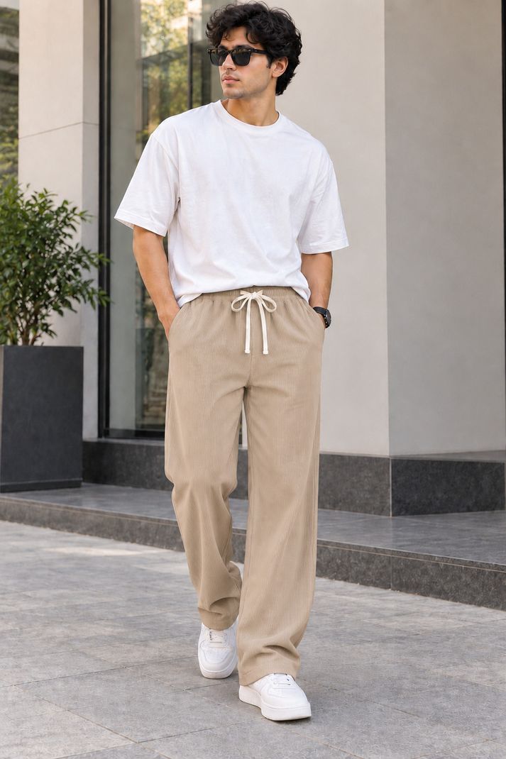 METRONAUT Men Multicolor Cotton Blend Trousers - Image 5