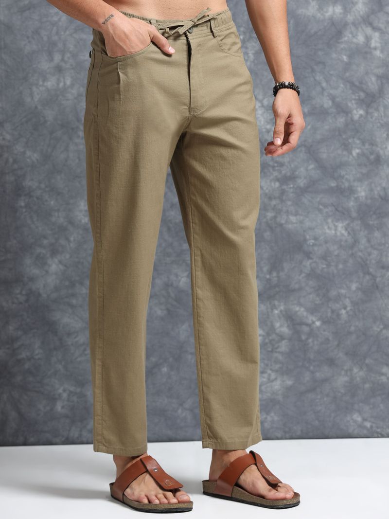Bellaciao Clothings Co Bellaciao Men Relaxed Light Green Linen Blend - Image 5