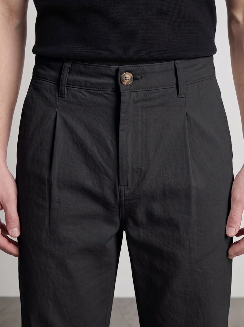 Roadster Men Black Cotton Trousers - Image 5
