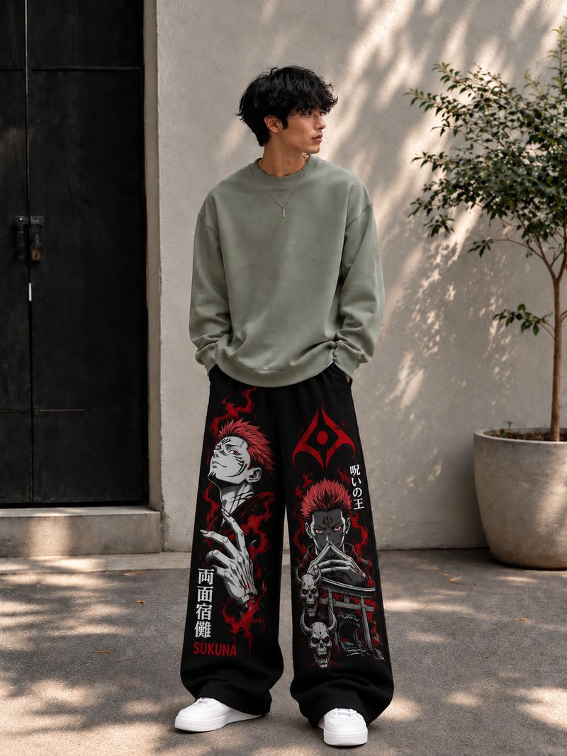 Larrendevis Men Multicolor Cotton Blend Trousers - Image 2