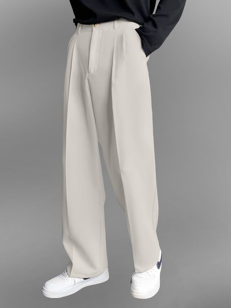 FTX Men Loose Fit White Trousers - Image 4