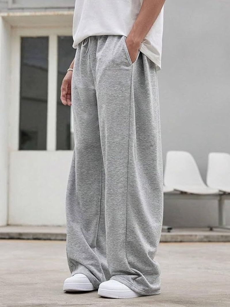 Stockton Men Solid Grey Track Pants - Image 5