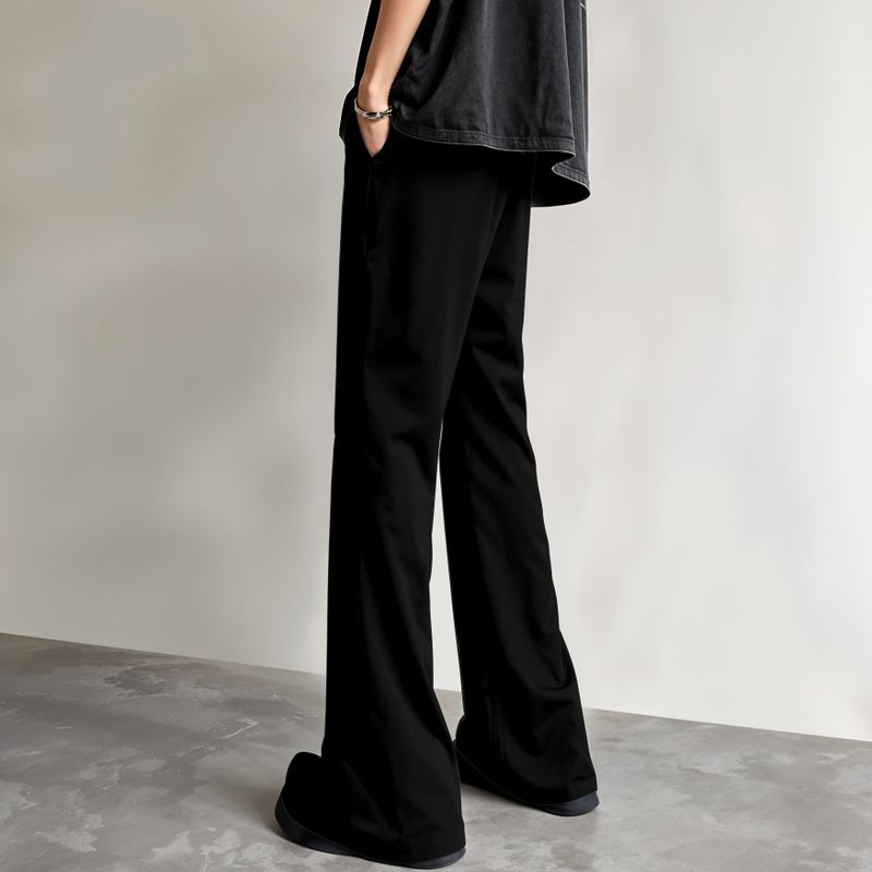 FTX Men Black Lycra Blend Trousers - Image 4