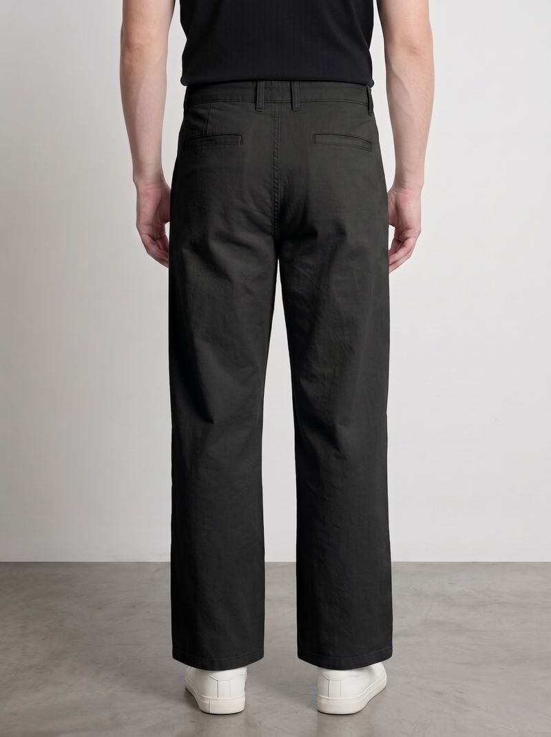 Roadster Men Black Cotton Trousers - Image 6