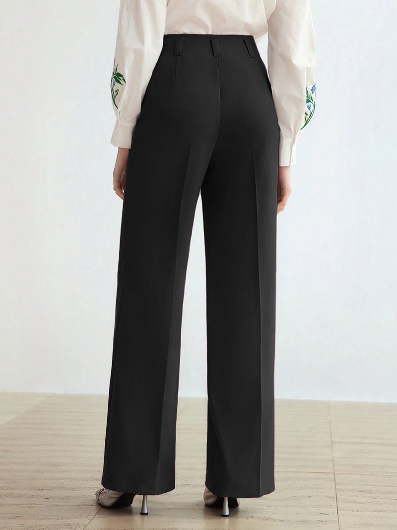 ADDYVERO Women Black Polyester Trousers - Image 4