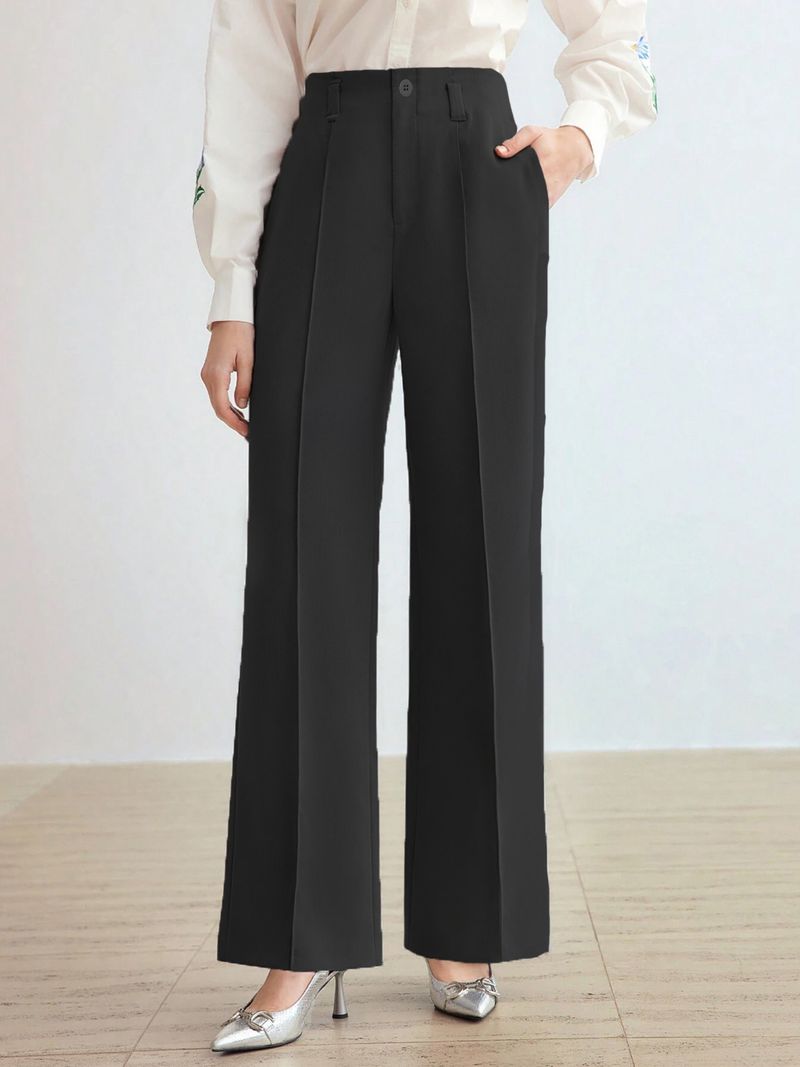 ADDYVERO Women Black Polyester Trousers - Image 2
