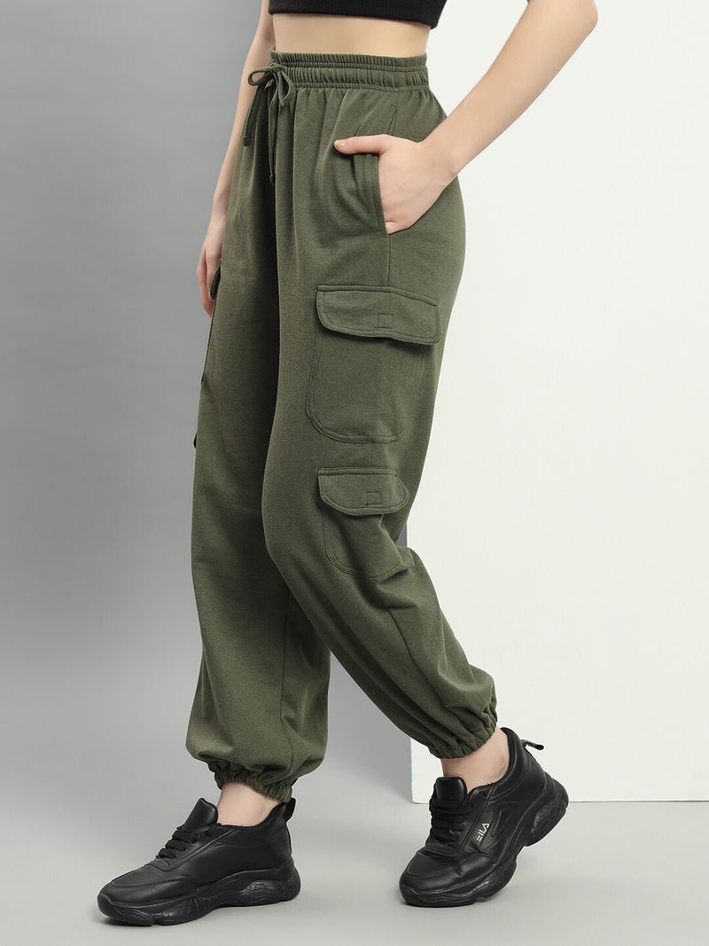 Q-Rious Women Multicolor Cotton Trousers - Image 6