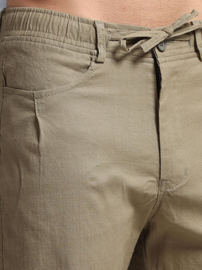 Bellaciao Clothings Co Bellaciao Men Relaxed Light Green Linen Blend - Image 6