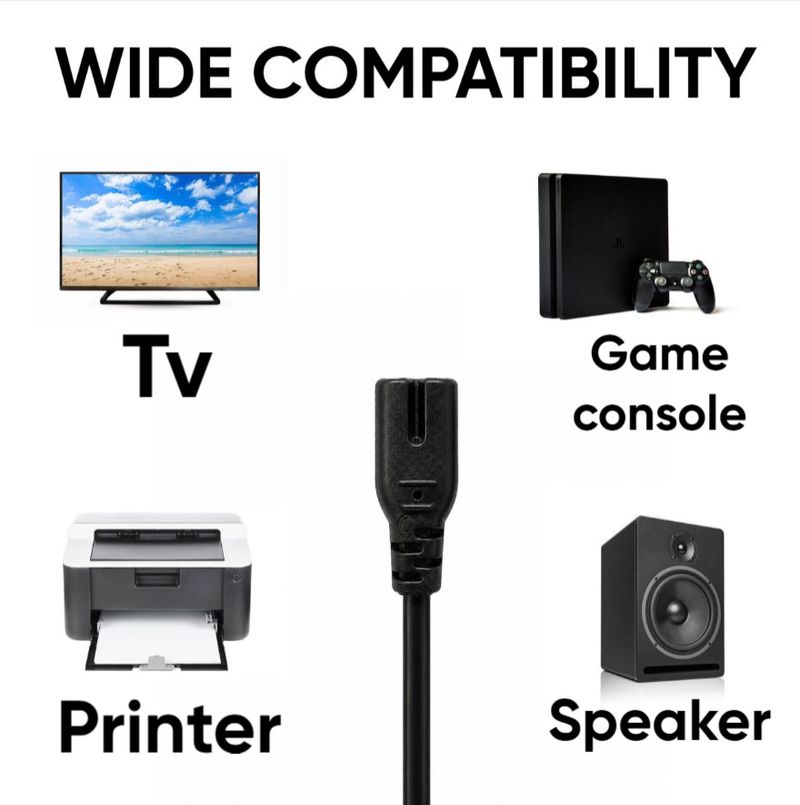 Swastik Bloom TV-out Cable 1.8m Black - Image 4