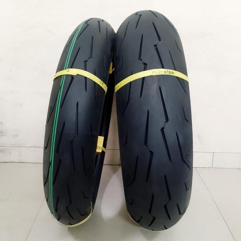 Reise Moto TRACE RAD Combo Pack 2 Tyres 110/70-R17 & 150/60-R17 - Image 1