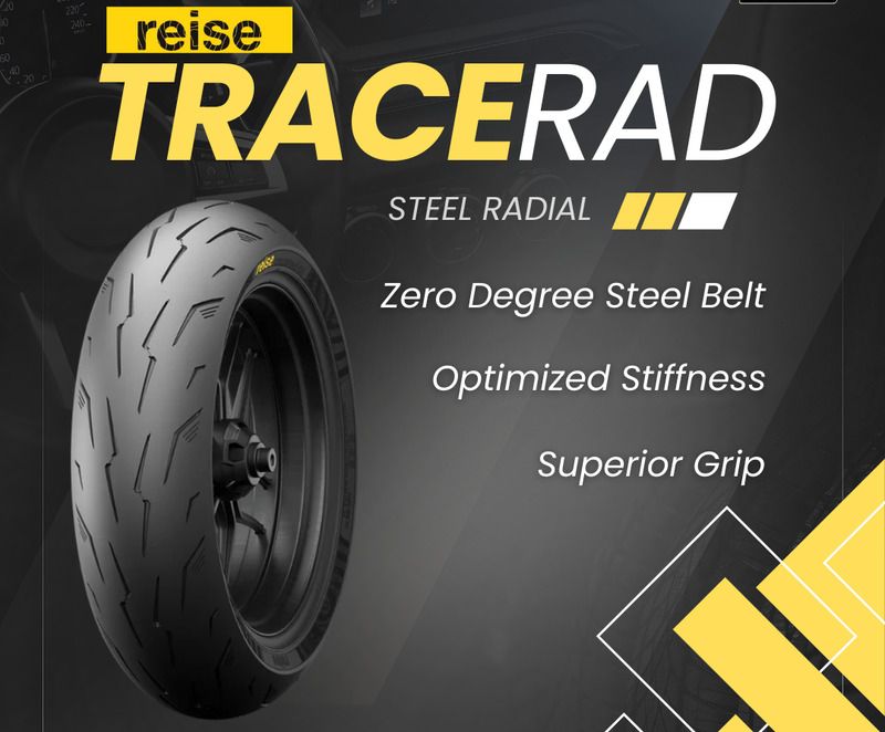 Reise Moto TRACE RAD Combo Pack 2 Tyres 110/70-R17 & 150/60-R17 - Image 5