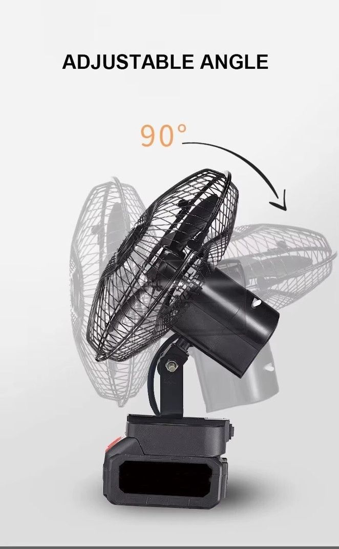Care 4 Rechargeable Lithium Battery Fan - Image 4