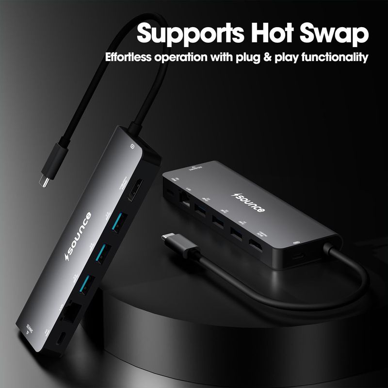 sounce 9 in 1 USB Type C Hub - Image 4