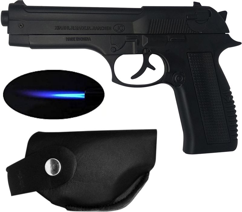 WeHigh 608 Black Gun Pistol Lighter - Image 3