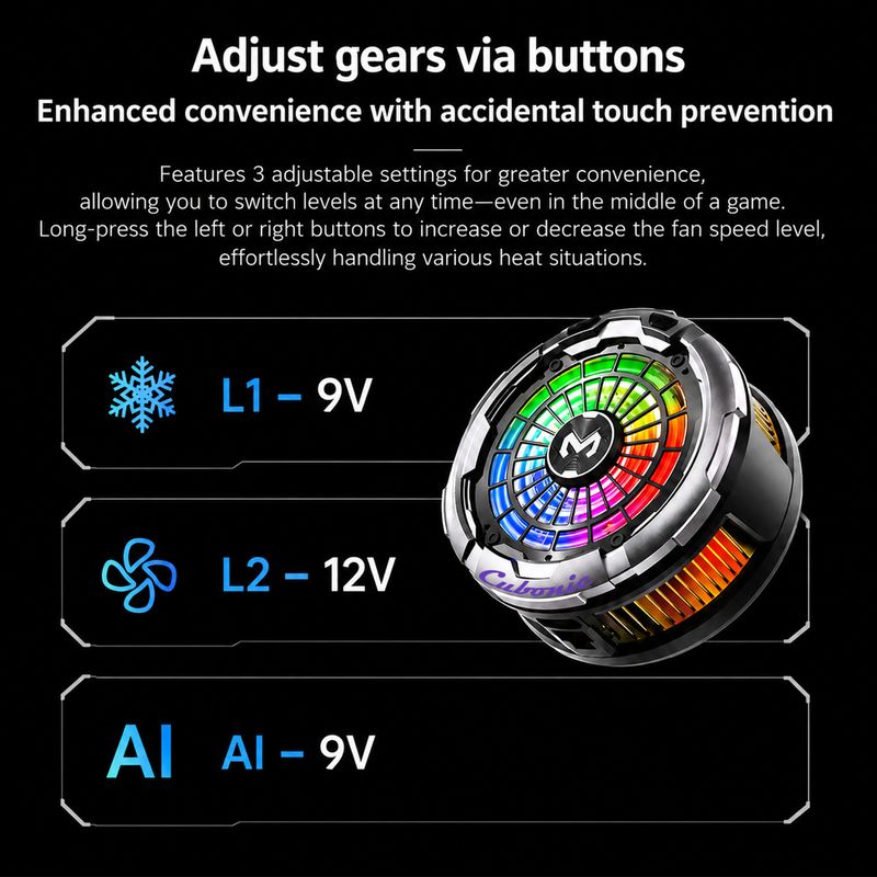 Cubonic CX26 Ragnex 30W Mobile Gaming Cooler - Image 6