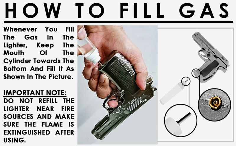 Huayue 608 Gas Lighter - Image 6