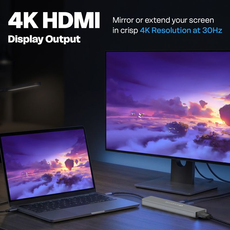 AMKETTE 7-in-1 Type C Hub/Docking Station - Image 5