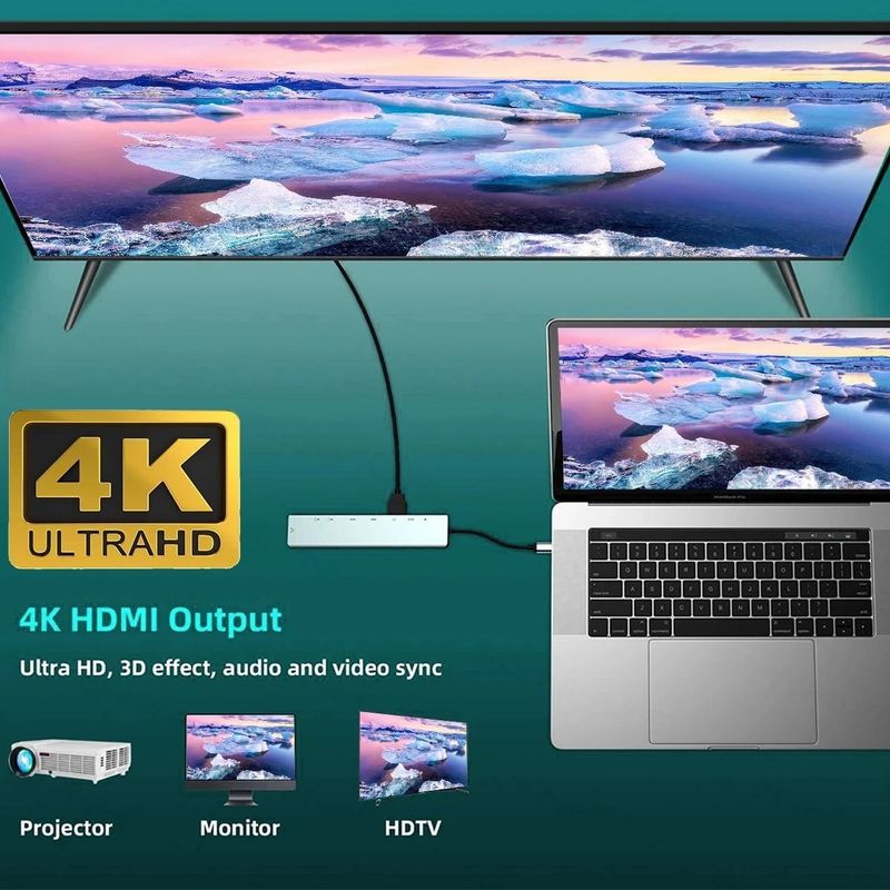 AiFit 8-in-1 USB-C Hub - Image 3