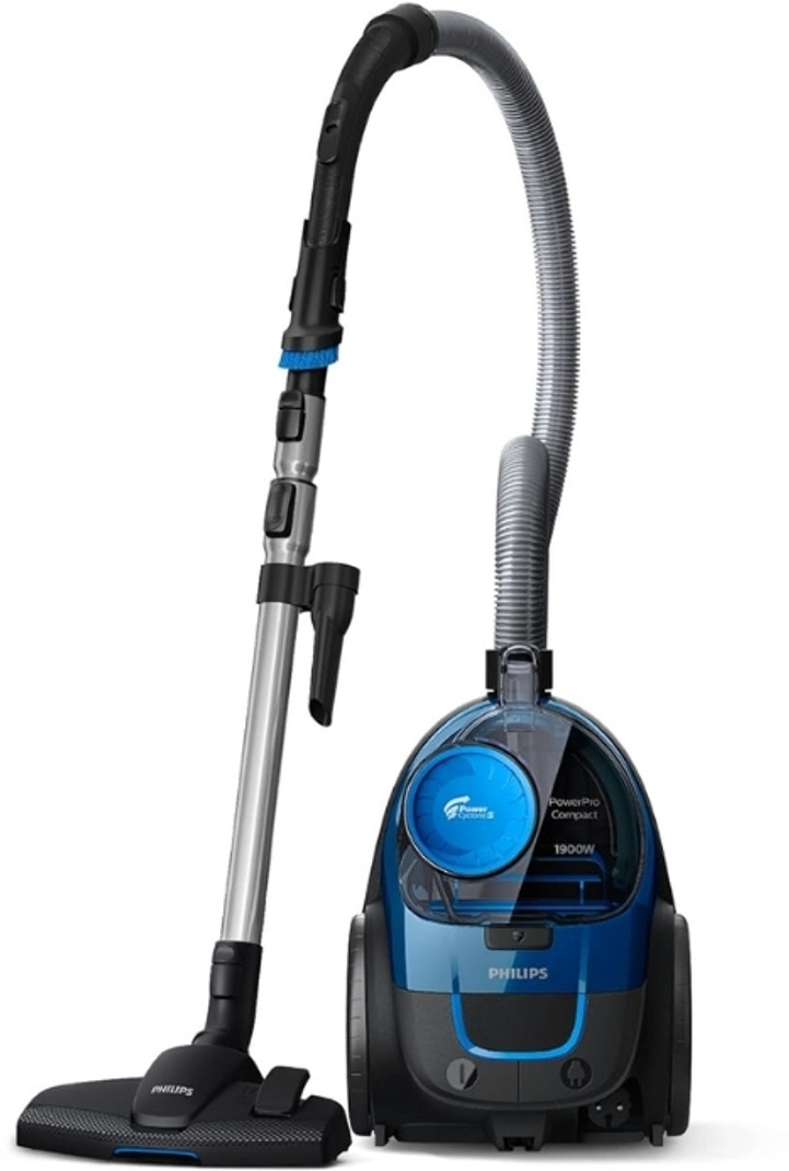 PHILIPS PowerPro FC9352/01 Bagless Dry Vacuum Cleaner with Powerful Suction,Turbo Brush, Compact Bagless Vacuum Cleaner for home, 1900Watts for powerf