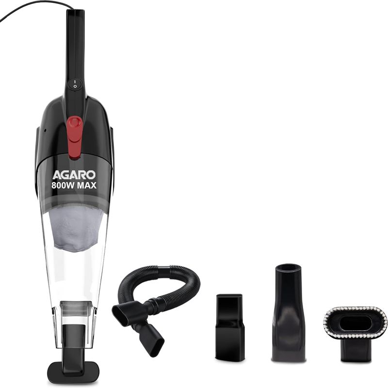 AGARO Regal Hand-held Vacuum Cleaner, 6.5 kPa, Black - Image 2