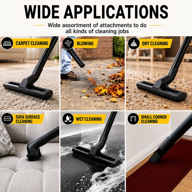 Inalsa Micro WD10 Wet & Dry Vacuum Cleaner - Image 5