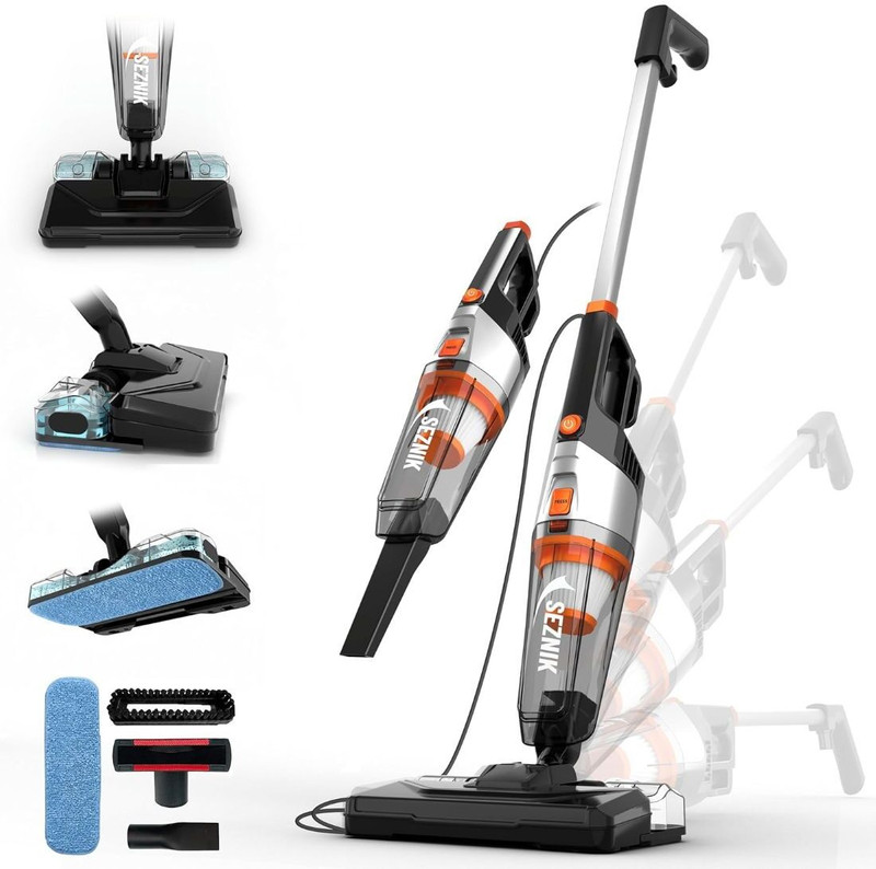 SEZNIK Turbo Sweep Hand-held Vacuum Cleaner with 2 in 1 Mopping and Vacuum Price in India - Buy SEZNIK Turbo Sweep Hand-held Vacuum Cleaner