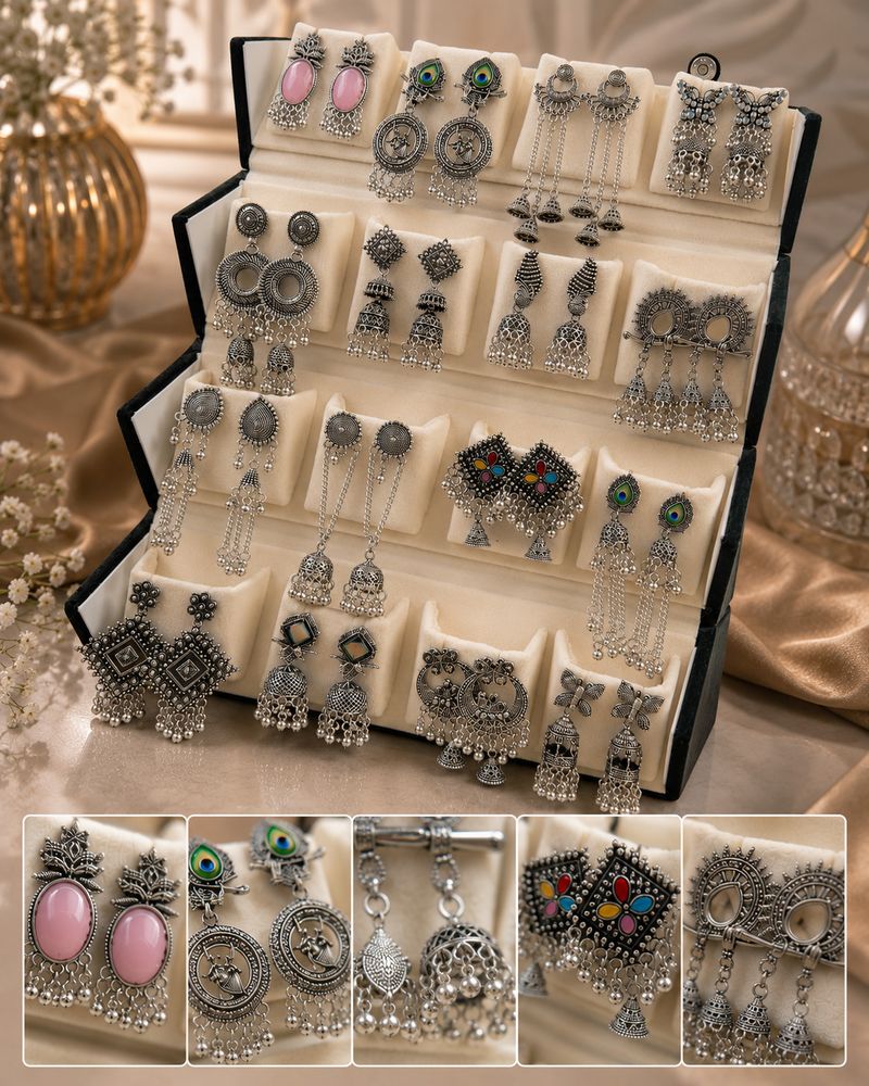 Aurav Premium 16 Pair Earring Organizer - Image 3