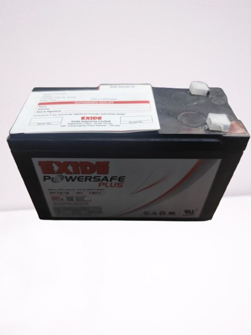 EXIDE NETSYS 12v 7.5Ah Sealed Maintenance Free Battery - Image 3