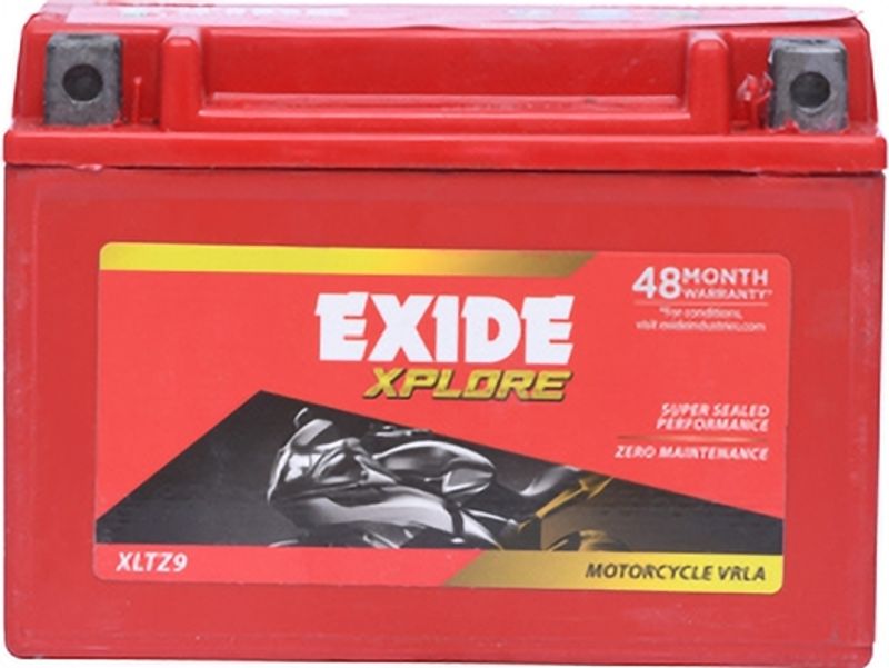 EXIDE XLTZ9 9Ah Battery for Bike - Image 2