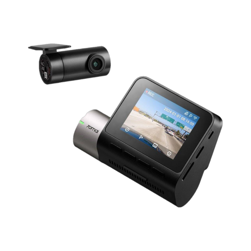 70MAI A510 HDR 3K Dual DashCam,STARVIS2 IMX675 3K+FHD,ADAS,GPS Logger,MaiColor Vivid+ Dashboard Camera System (2 Camera, 1944P)