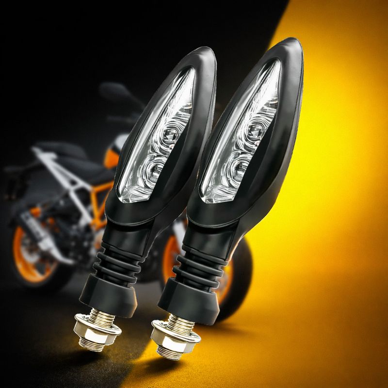 Generox LED Indicator Light for KTM Duke 390 (Yellow) - Image 2