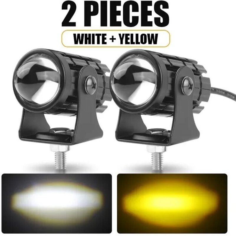 HALLOWS Front, Rear, Side LED Indicator Light for Universal For Bike Universal For Bike (Amber) - Image 2