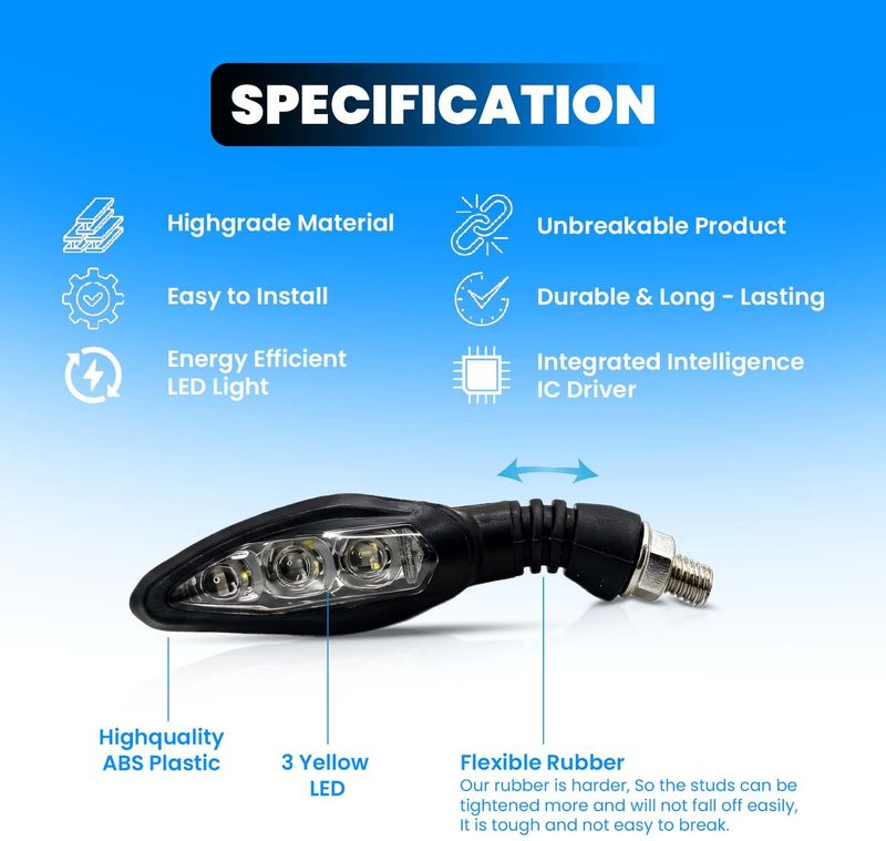 Moto Genius Side LED Indicator Light for KTM - Image 5